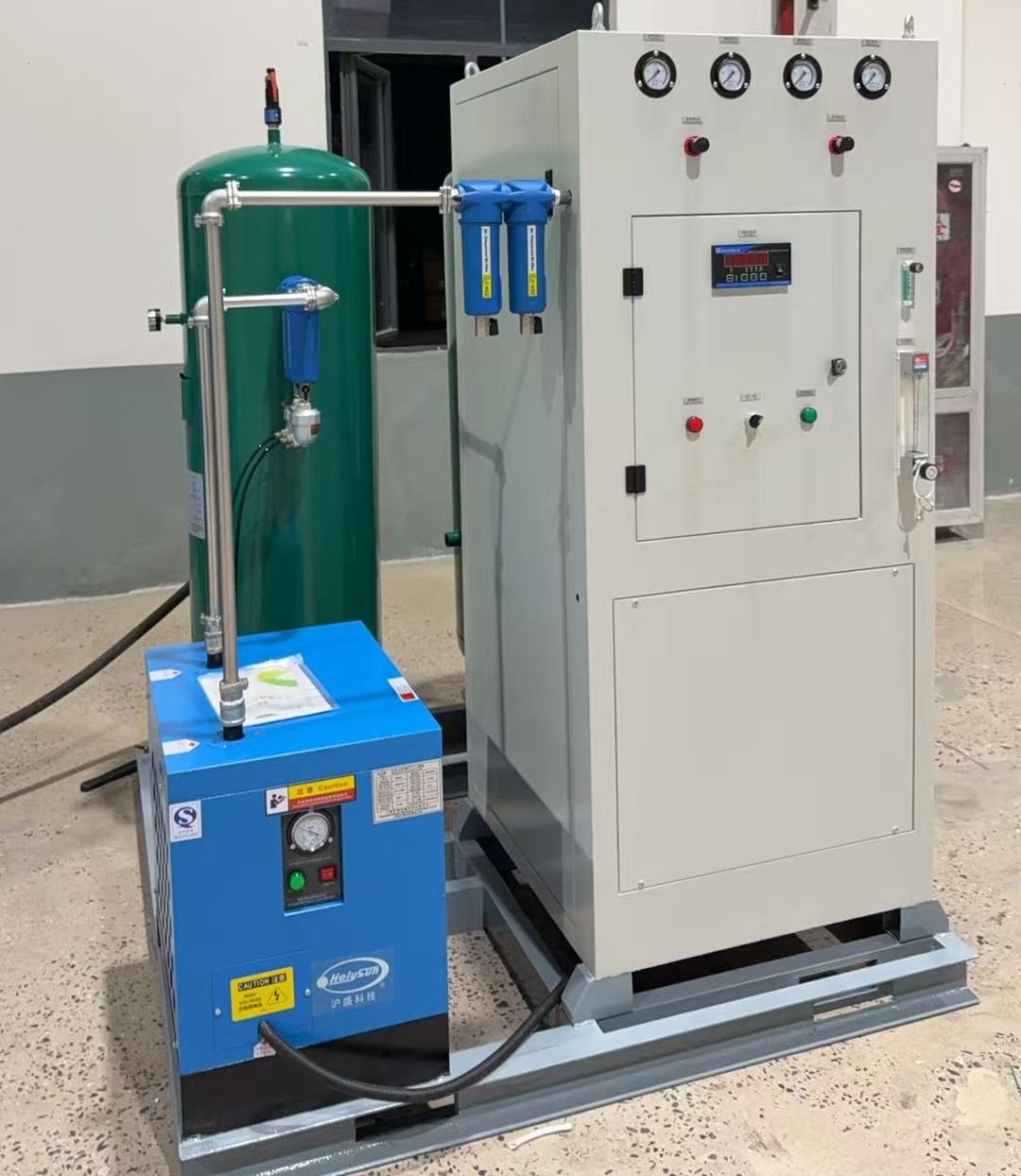 出口印尼5Nm³/h箱式制氮机